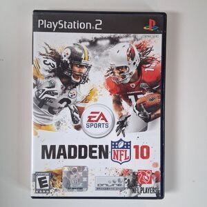 Madden NFL 10 EA Sports Sony PlayStation 2 2 Video Game